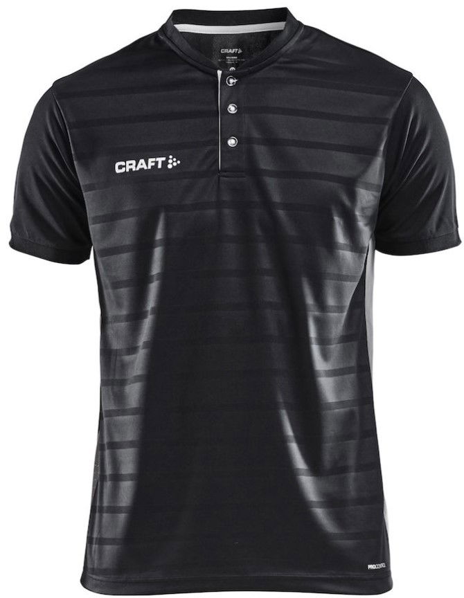 Polotröja Craft Control Button Jersey Svart | 1906695-999900