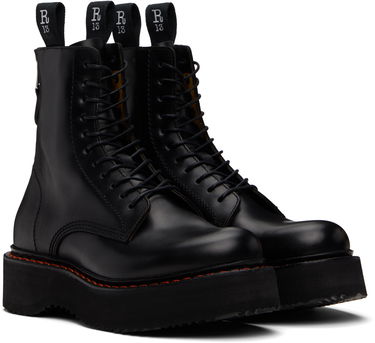 Kläder R13 R13 Single Stack Boots Svart | R13WS025-S001A, 3