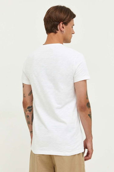 T-shirt Samsoe Samsoe Samsoe Samsoe T-Shirt Vit | M00012516, 2