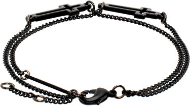 Armband DSQUARED2 Dsquared2 Jesus Cross Chain Bracelet Svart | ARM0002_37208163_2124, 1