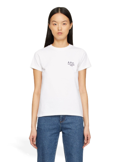T-shirt A.P.C. Denise T-Shirt Vit | COEAV-F26842