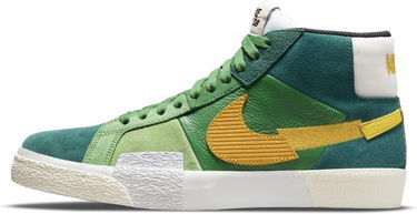 Sneakers och skor Nike SB Zoom Blazer Mid Premium Grön | DA8854-300, 0