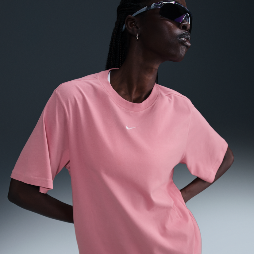 T-shirt Nike Sportswear Essential T-Shirt Rosa | FD4149-699