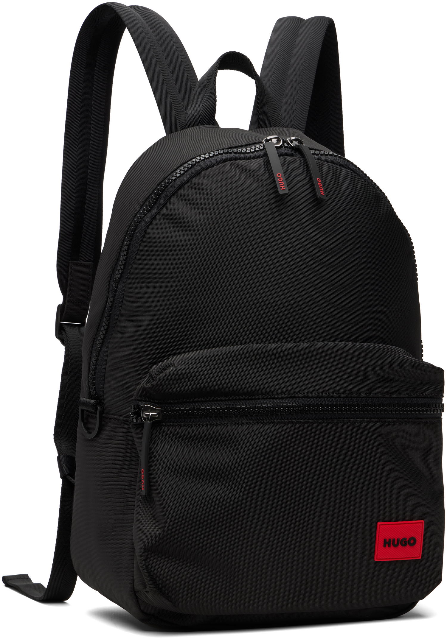 Ryggsäck BOSS Logo Patch Backpack Svart | 50549717, 1