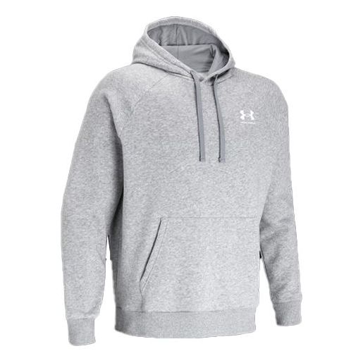 Sweatshirt Under Armour Rival Cotton Hoodie Grå | 1366723-035, 0