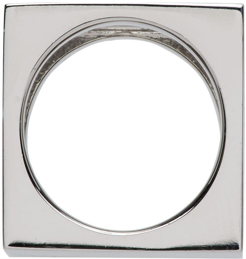 Ljus We11done Square Logo Dice Ring Svart | WD-AJ1-22-703-U-BK, 1
