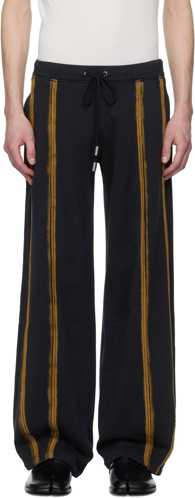 Träningsbyxor Eckhaus Latta Eckhaus Latta 'El Sweatpant' Lounge Pants Svart | 1200-EL-PS25-D - DARKROOM