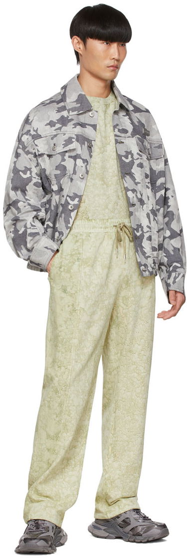 Träningsbyxor Feng Chen Wang Feng Chen Wang Cotton Lounge Pants Grön | FMS13TR14, 3