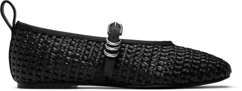 Kläder rag & bone rag & bone Spire Mary Jane Ballerina Flats Svart | WFF24HF1007PU07