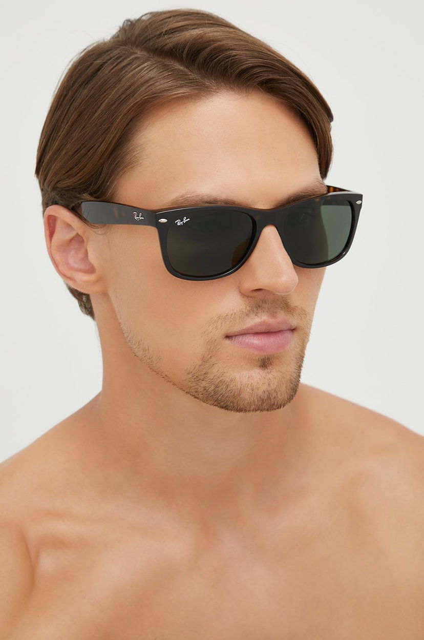 Solglasögon Ray-Ban Sunglasses New Wayfarer 0RB2132 Brun | RB2132.902