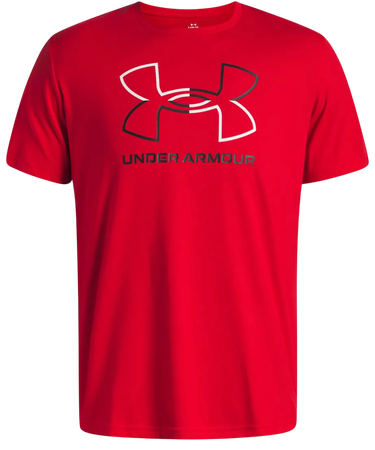 T-shirt Under Armour Short Sleeve T-Shirt GL FOUNDATION UPDATE Röd | 1382915-601, 2
