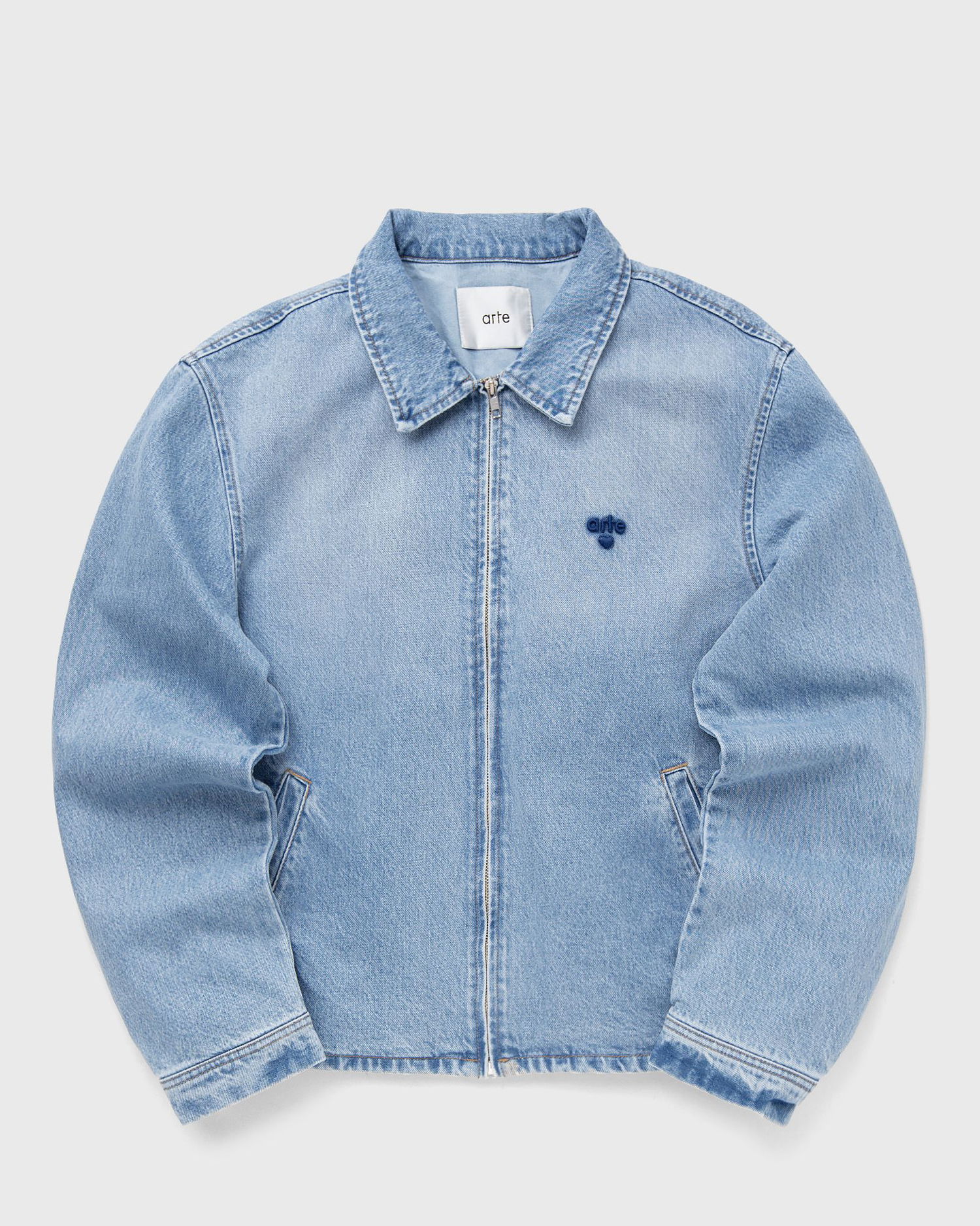 Jacka Arte Antwerp Denim Jacket with Heart Logo Blå | AW25-038J.1-481, 0
