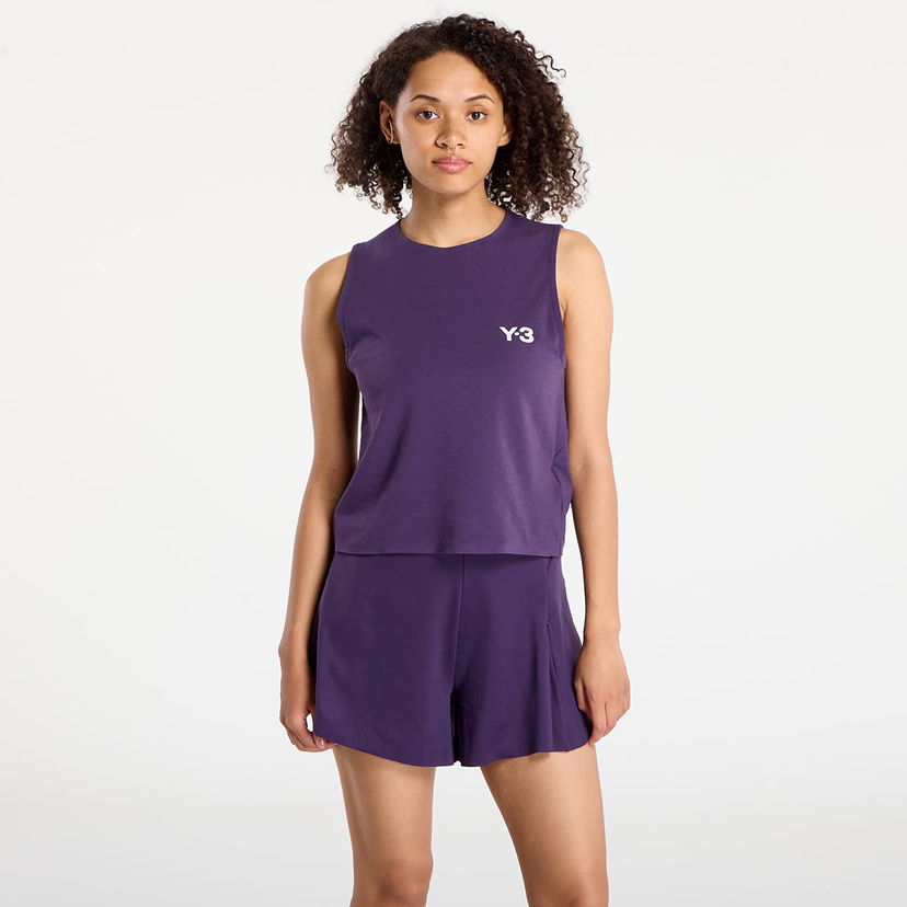 Linne Y-3 Y-3 Match Tank Top Purpur | JM1157