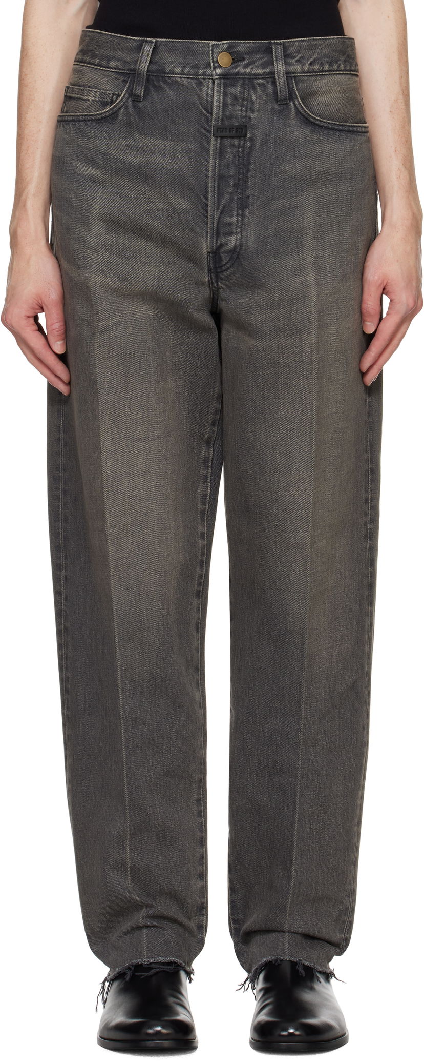 Jeans Fear of God 80's 5 Pocket Jeans Svart | FG24FW40-2009DNM