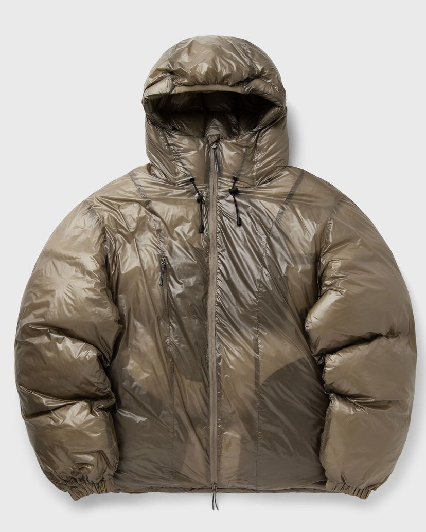 Pufferjacka ROA Smooth Hooded Puffer Down Jacket Brun | RBMW0541FA356