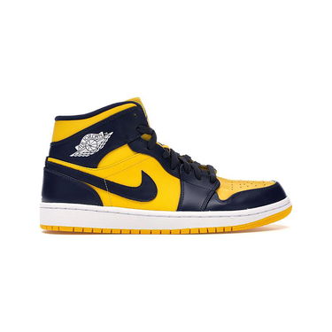 Sneakers och skor Jordan Air Jordan 1 Mid "Michigan" Gul | 554724-707, 0