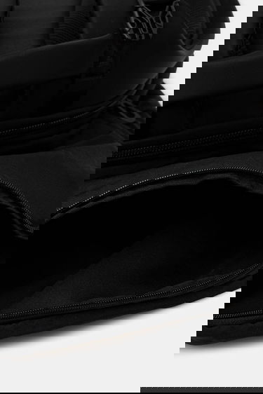 Ryggsäck côte&ciel Yalu Carbon Large Ruched Backpack Svart | 29196.001, 4