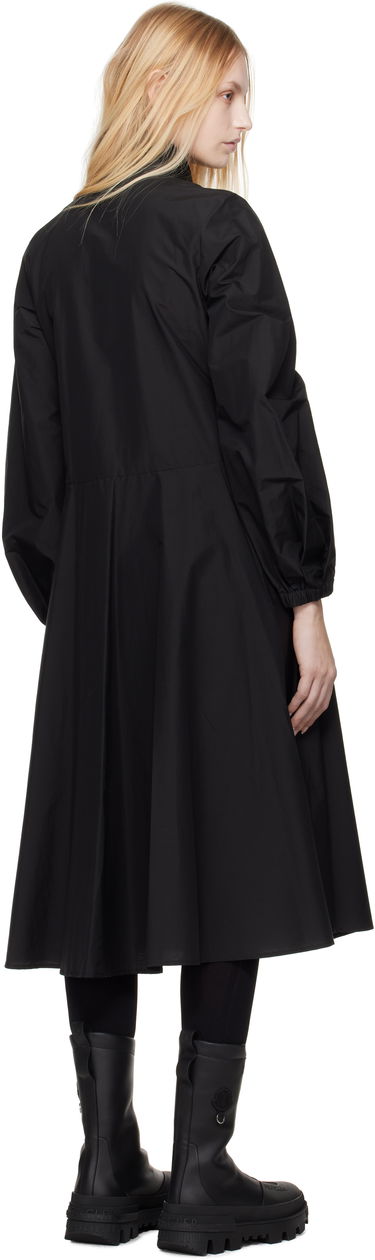 Klä Moncler Moncler Front Zip Midi Dress Svart | K10932G000065977X, 2