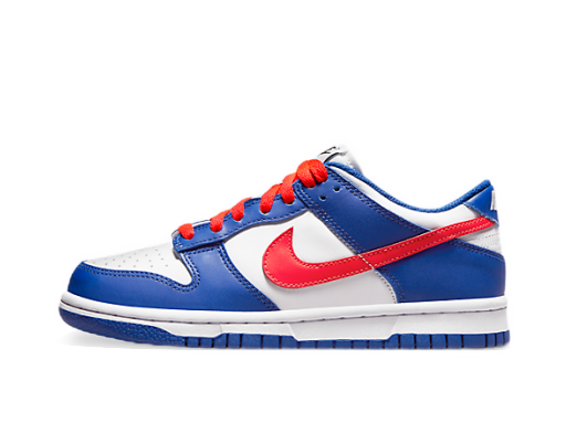 Sneakers och skor Nike Dunk Low "Mismatched Swoosh" GS Blå | CW1590-104