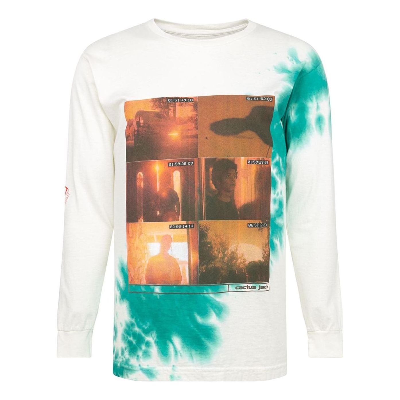 T-shirt Cactus Jack by Travis Scott Travis Scott Cactus Jack Something's Coming II Long-Sleeve T-Shirt Vit | CJPS-LS29, 0
