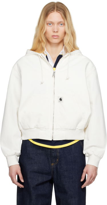 Sweatshirt Carhartt WIP Carhartt WIP OG Active Jacket Vit | I034321 D602, 0