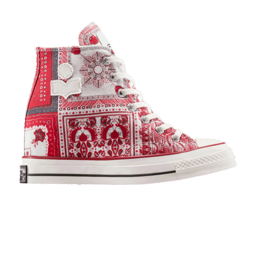 Sneakers och skor Converse Isabel Marant x Chuck 70 Wedge Platform High Röd | A14802C