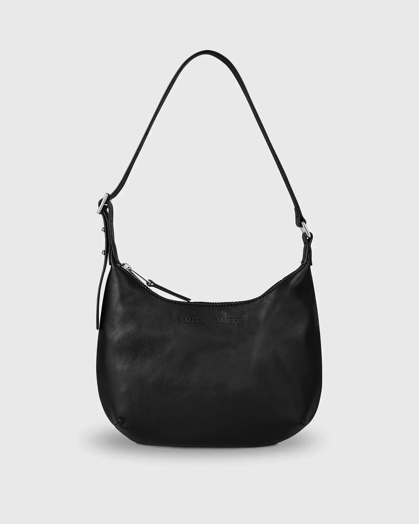 Axelväska Samsoe Samsoe Safreja Midi Shoulder Bag Svart | F25100103-CLR000021