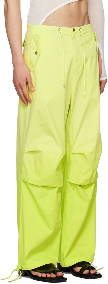 Cargo byxor Dion Lee Sunfade Drawstring Trousers Grön | C2126S23, 1