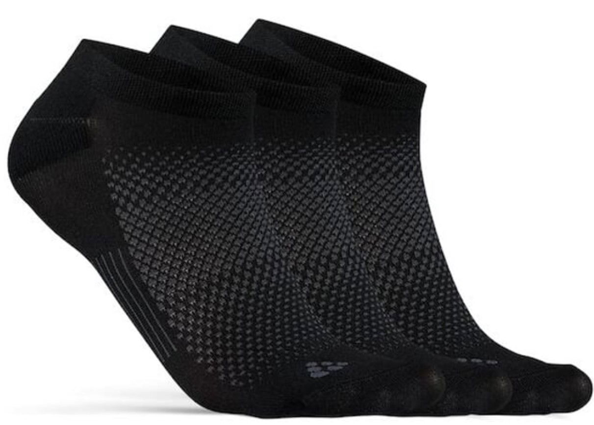 Strumpor Craft Craft Core Dry No-Show Socks 5-Pack Svart | 1916103-999000, 0