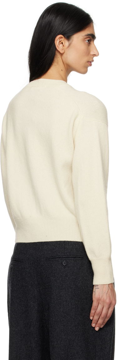 Sweater &Daughter &Daughter Ada Crewneck Cardigan Vit | HKN03905, 2