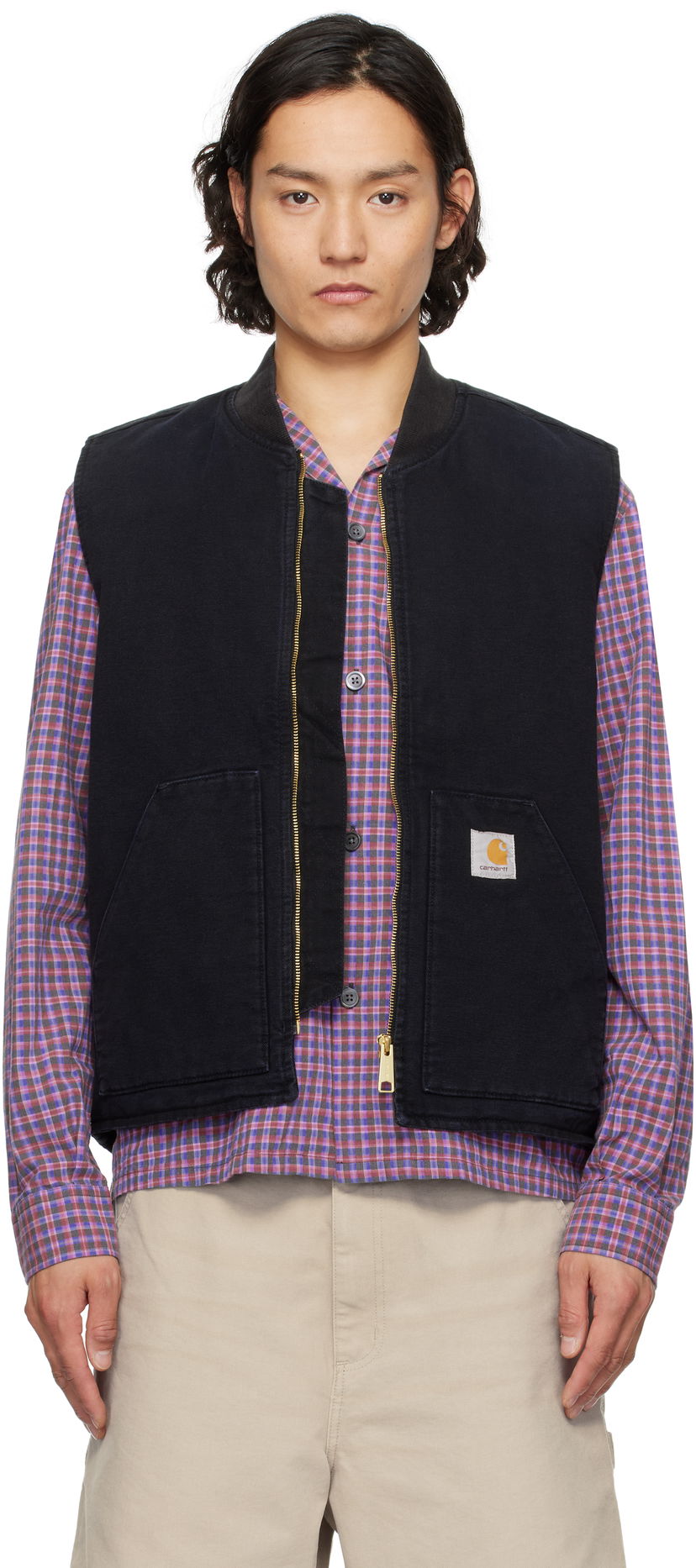 Väst Carhartt WIP Classic Vest Svart | I034821