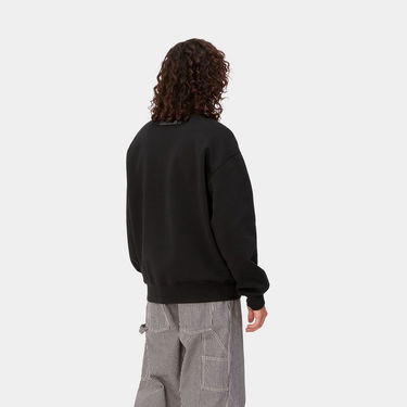 Sweater Carhartt WIP DeadKebab Knock Knock Crewneck Svart | I032454_89_XX, 3