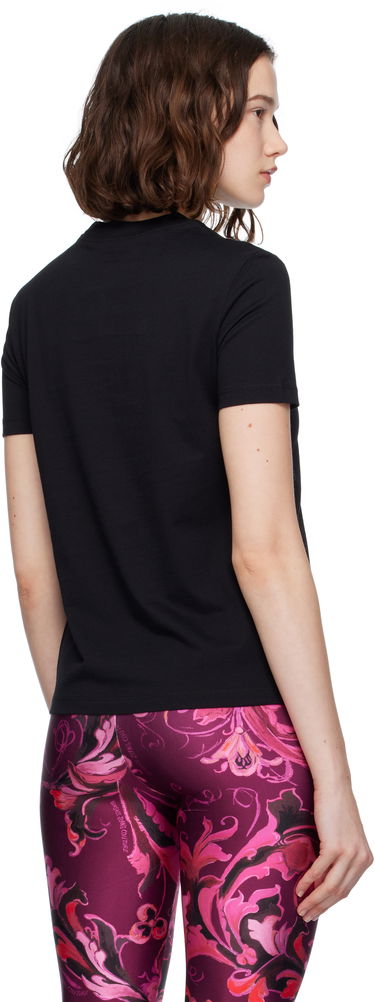 T-shirt Versace Versace Jeans Couture Cotton Jersey Graphic T-Shirt Svart | E79HAHP01_ECJ01P, 2