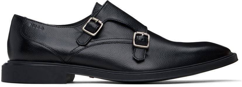 Skovård BOSS Hugo Double Monk Strap Shoes Svart | 50536180