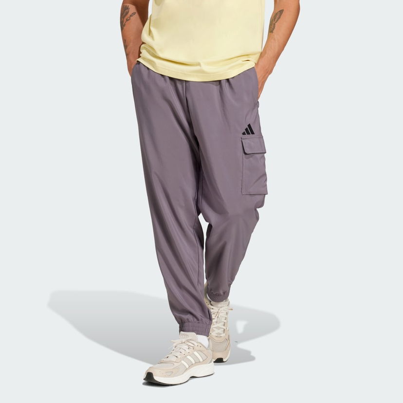 Cargo byxor adidas Performance Essentials Small Logo Cargo Pants Purpur | JD1822