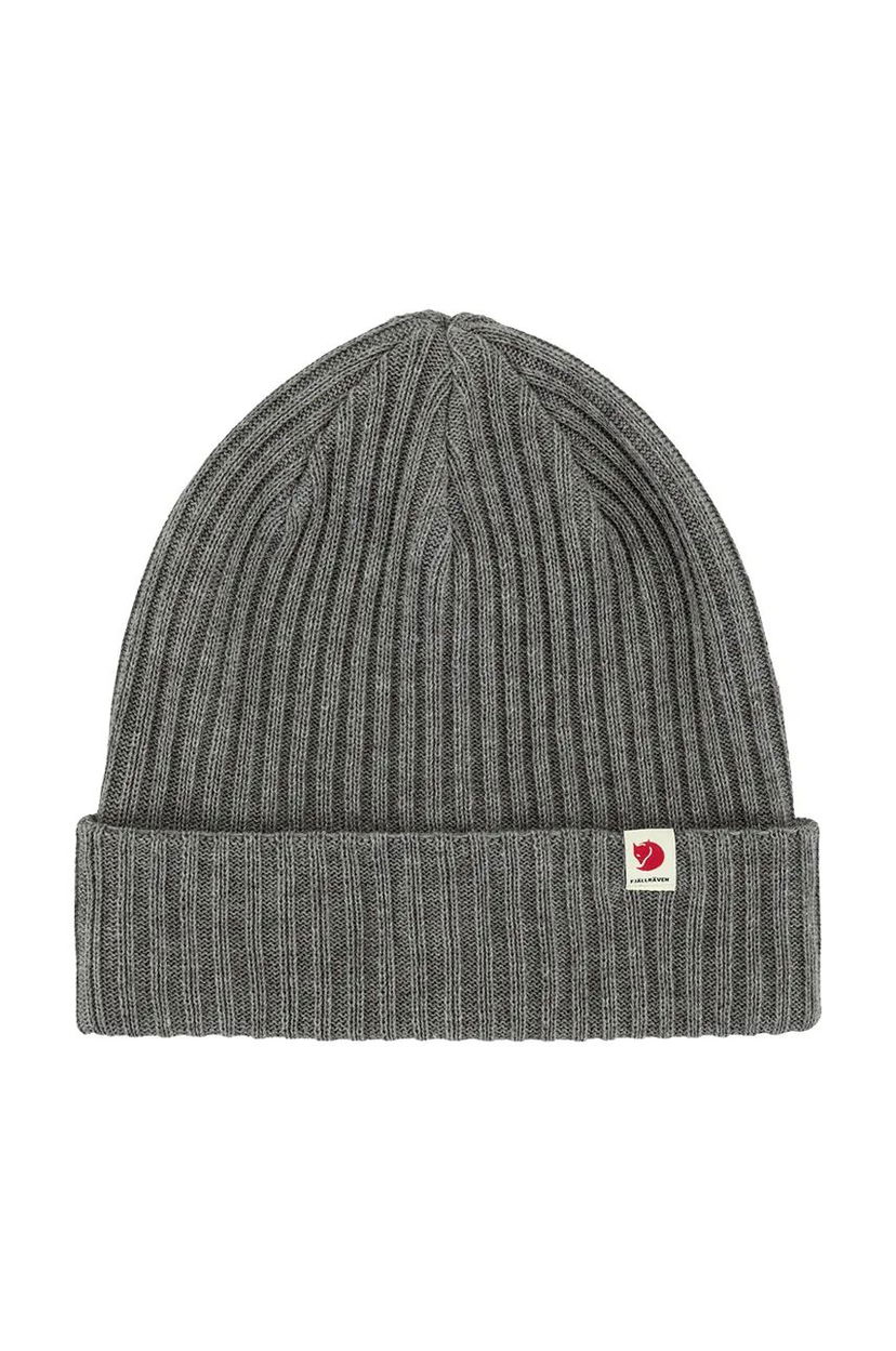 Mössa FJÄLLRÄVEN Rib Hat Beanie Grå | F13100184.020