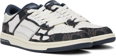Sneakers och skor AMIRI MA Quad Skel Top Low Vit | AMFOSR1096, 3