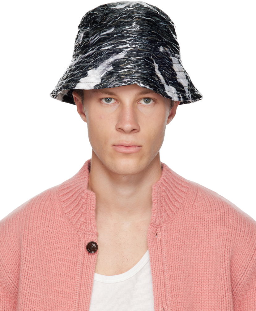 Hatt Dries Van Noten Dries Van Noten Coated Bucket Hat Flerfärgad | 252-029501-2076