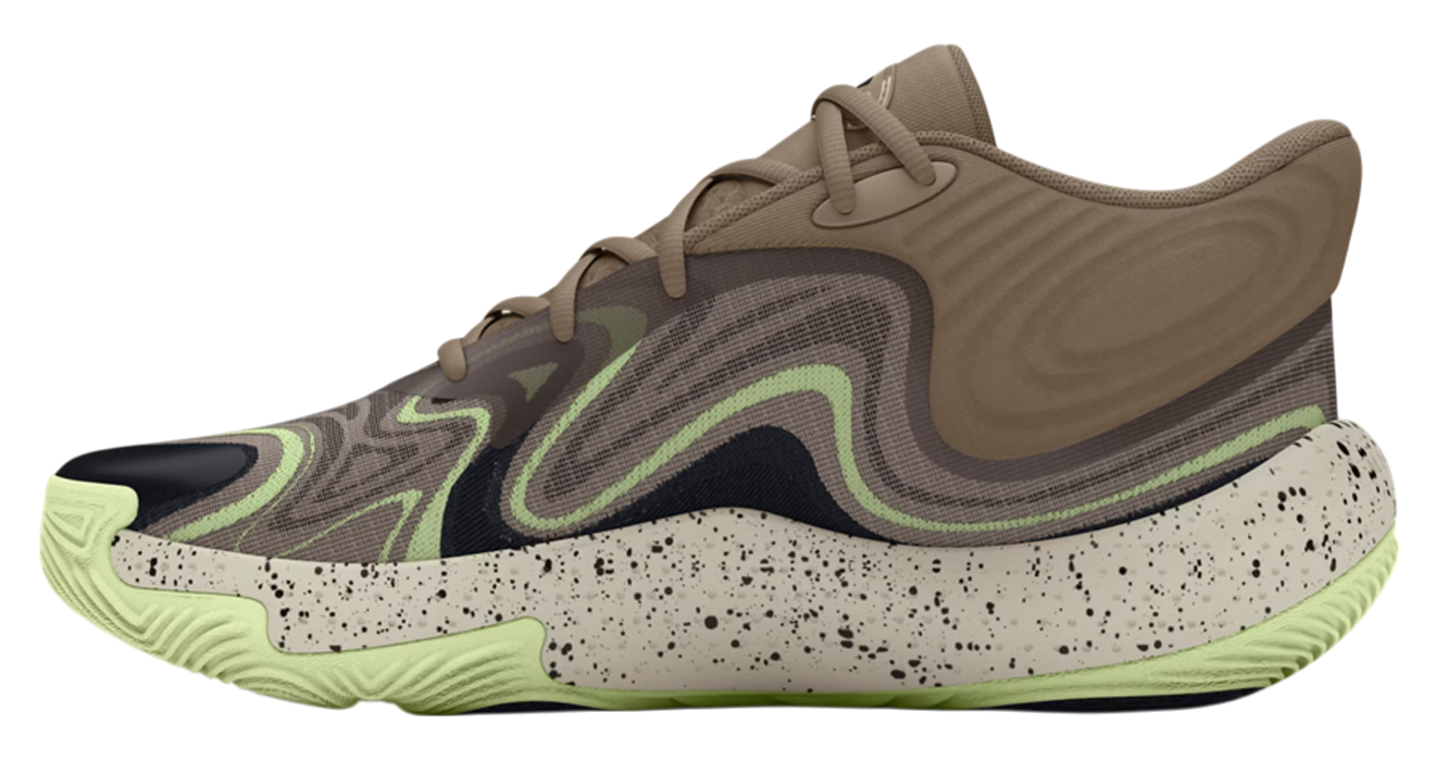 Sneakers och skor Under Armour Spawn 6 Mid Grön | 3028338-200, 1