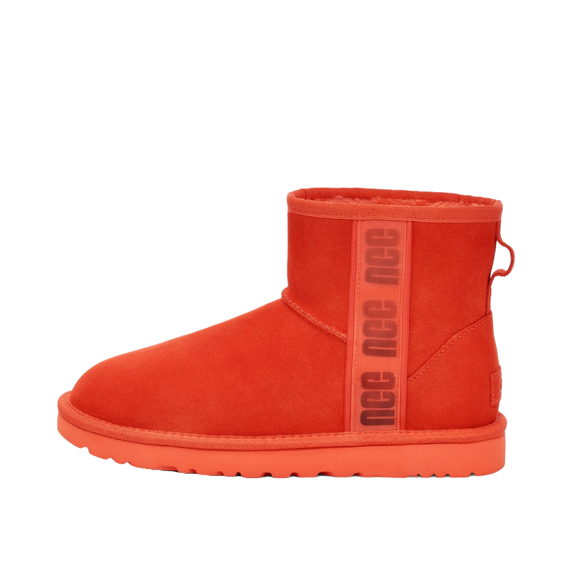 Sneakers och skor UGG Classic Mini II Boot Side Logo Röd | 1134962-HONG