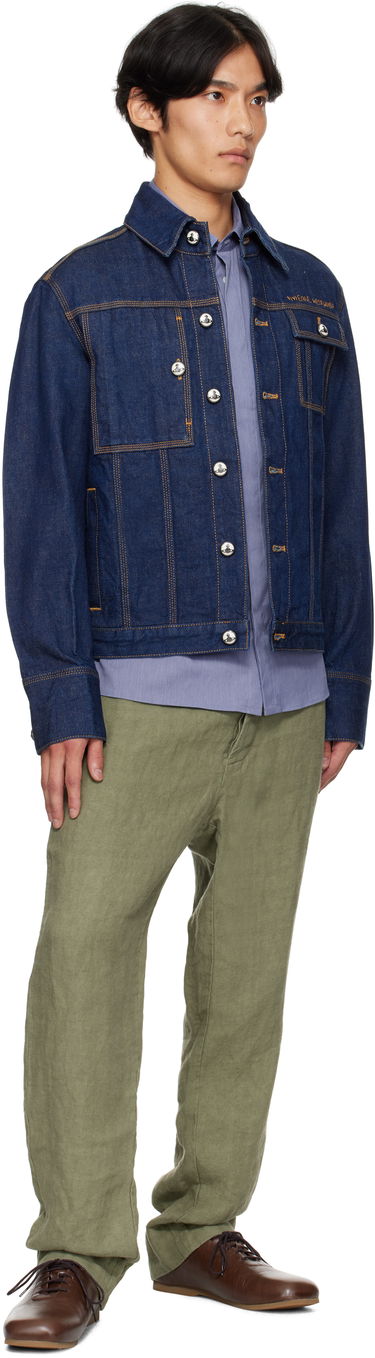 Jacka Vivienne Westwood Vivienne Westwood Worker Denim Jacket Blå | 2801000I-W0163-, 3