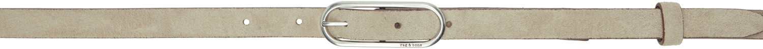 Bälten rag & bone Rag & Bone Baby Rounded Suede Belt Beige | WJW25SB1081SU81, 0