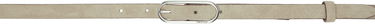 Bälten rag & bone Rag & Bone Baby Rounded Suede Belt Beige | WJW25SB1081SU81, 0