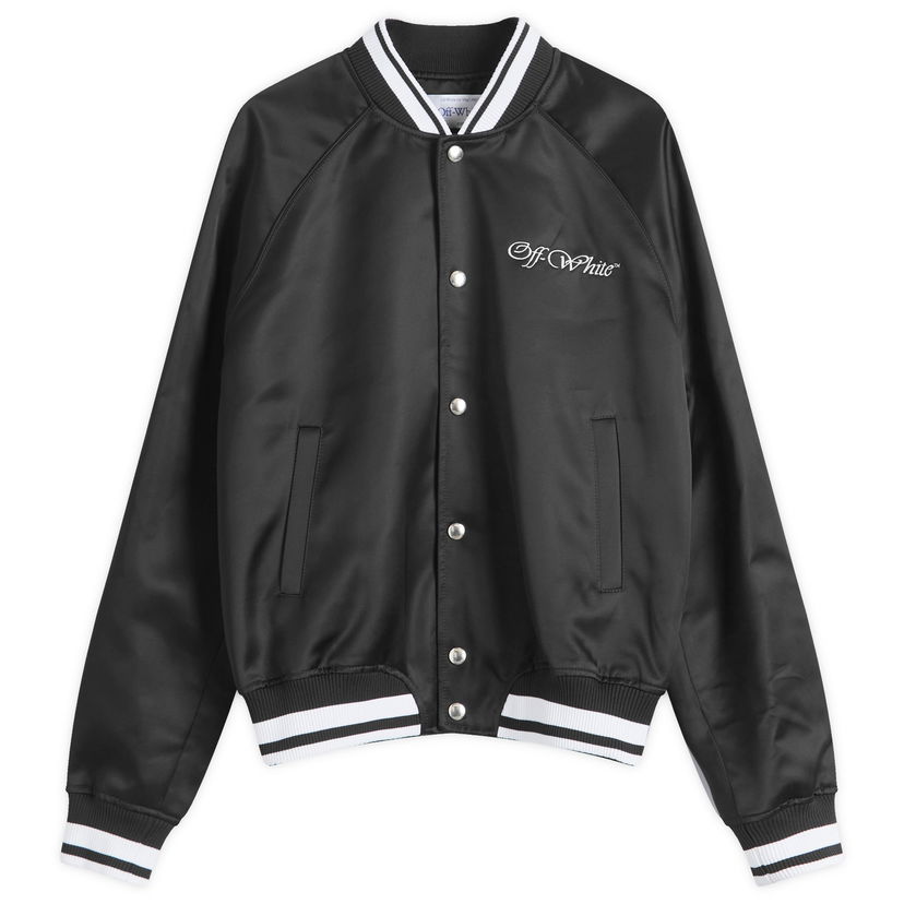 Bomberjacka Off-White Souvenir Jacket Svart | OMEH05AF24FAB0021001
