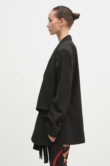 Jacka Martine Rose Oversized Knotted Tailored Jacket Svart | 351WT05006, 1