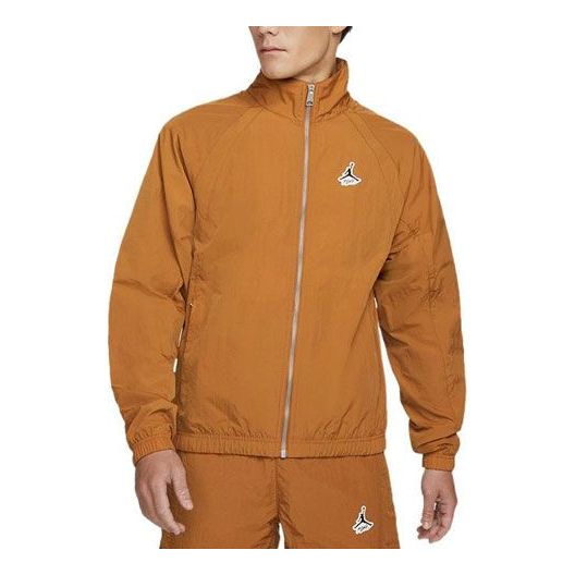 Vindjacka Jordan Jordan Stand Collar Training Windproof Jacket Brun | DH9038-241