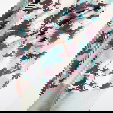 Sweatshirt BAPE A BATHING APE Map Camo Shark Relaxed Fit Full Zip Hoodie Flerfärgad | 001ZPL301001MMUL, 2