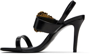 Sneakers och skor Versace Versace Jeans Couture Baroque Buckle Emily Sandals Svart | E79VA3S71_EZSC35, 2