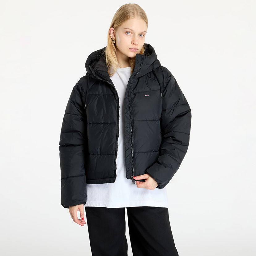 Pufferjacka Tommy Hilfiger Vail Puffer Jacket Black Svart | DW0DW18841 BDS