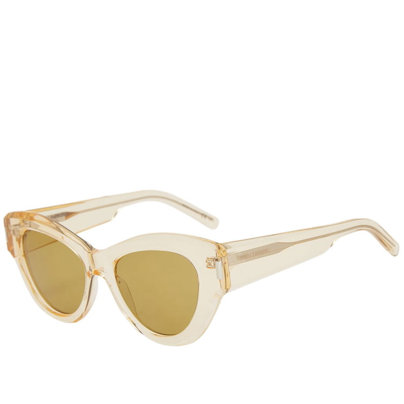 Solglasögon Saint Laurent Saint Laurent SL 506 Sunglasses Beige | 30013051005